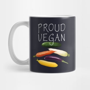 Proud Vegan Funny Design Mug